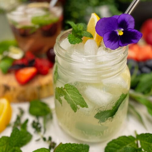 How to Muddle Herbs for Cocktails and Mocktails