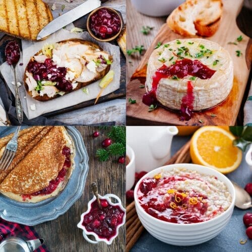 four different ways to enjoy leftover cranberry sauce
