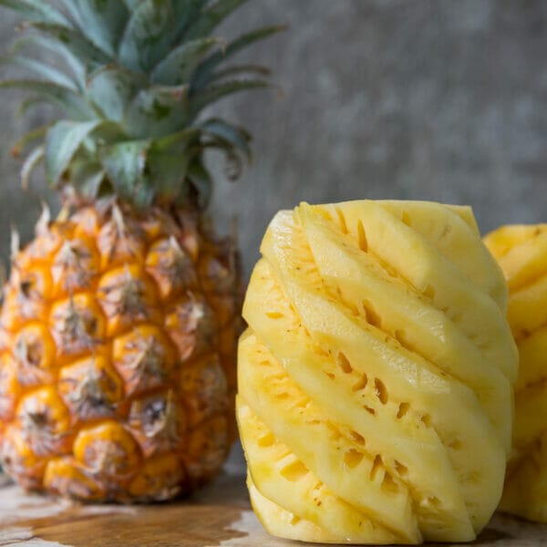 spiral cut pineapple