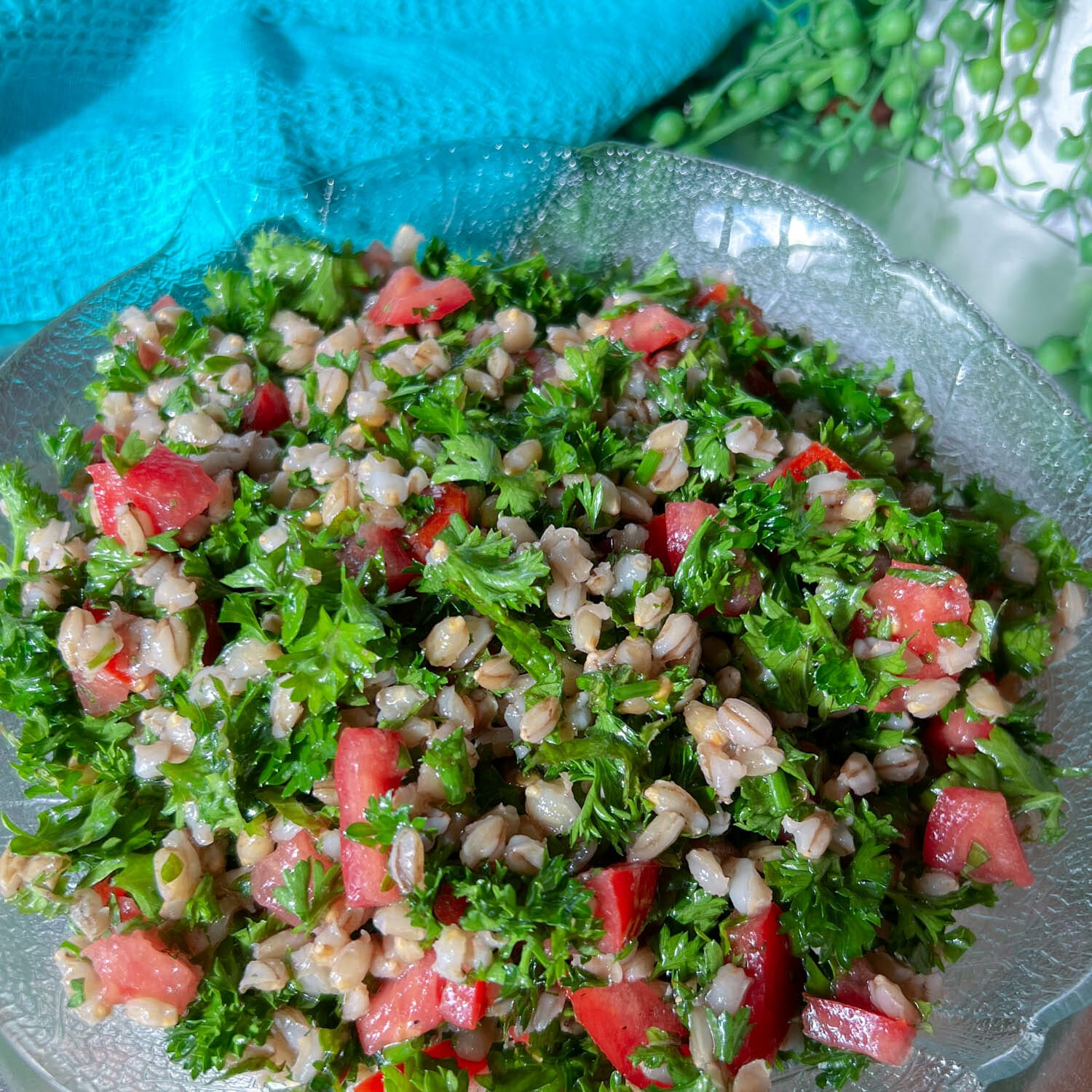 Tabbouleh – Parsley and Whole Grain Salad