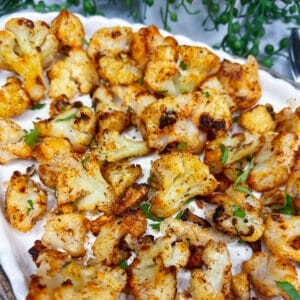 Oven Roasted Frozen Cauliflower – THE Best Way to Cook Cauliflower