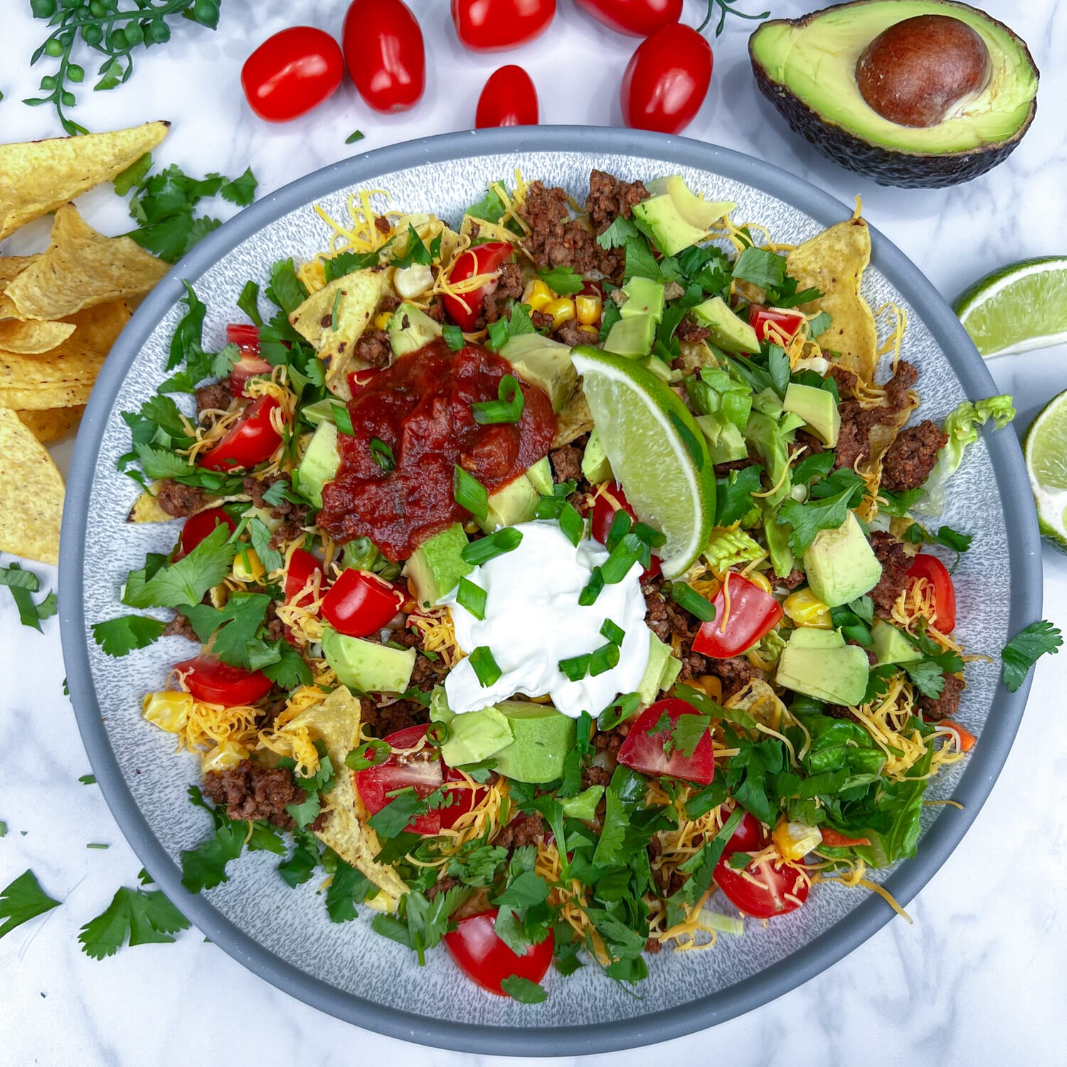 Quick and Simple Taco Salad Recipe for Busy Weeknights