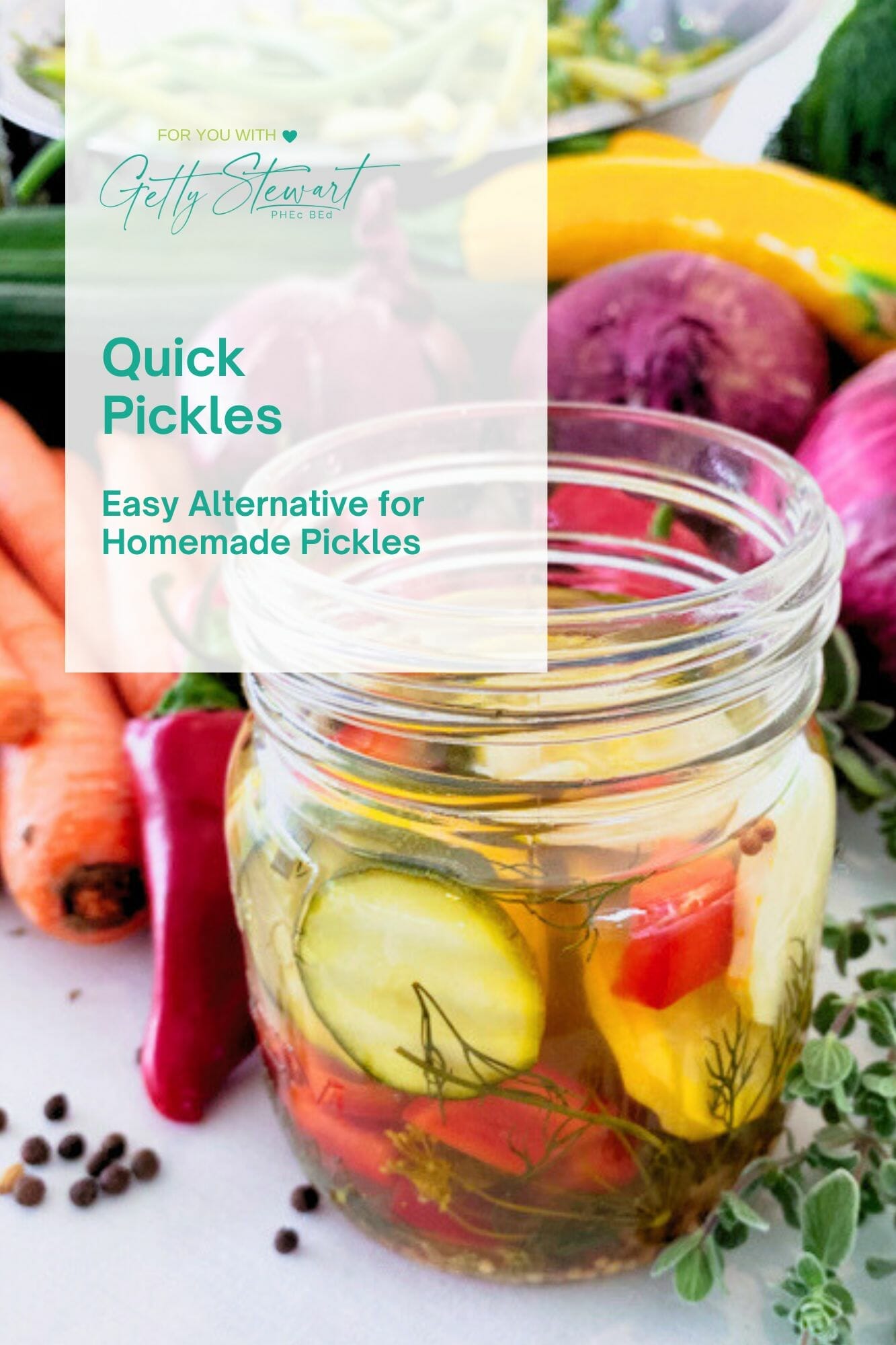 Quick Pickles: Easy Alternate for Homemade Pickles