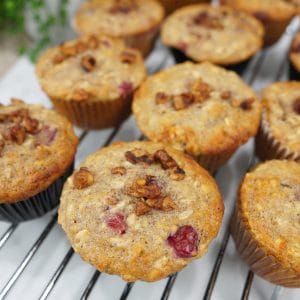 Cranberry Oat Muffins – A Perfect Snack Food