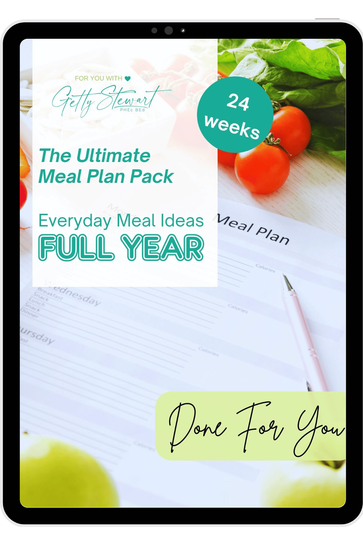 The Ultimate Meal Plan Pack – FULL YEAR