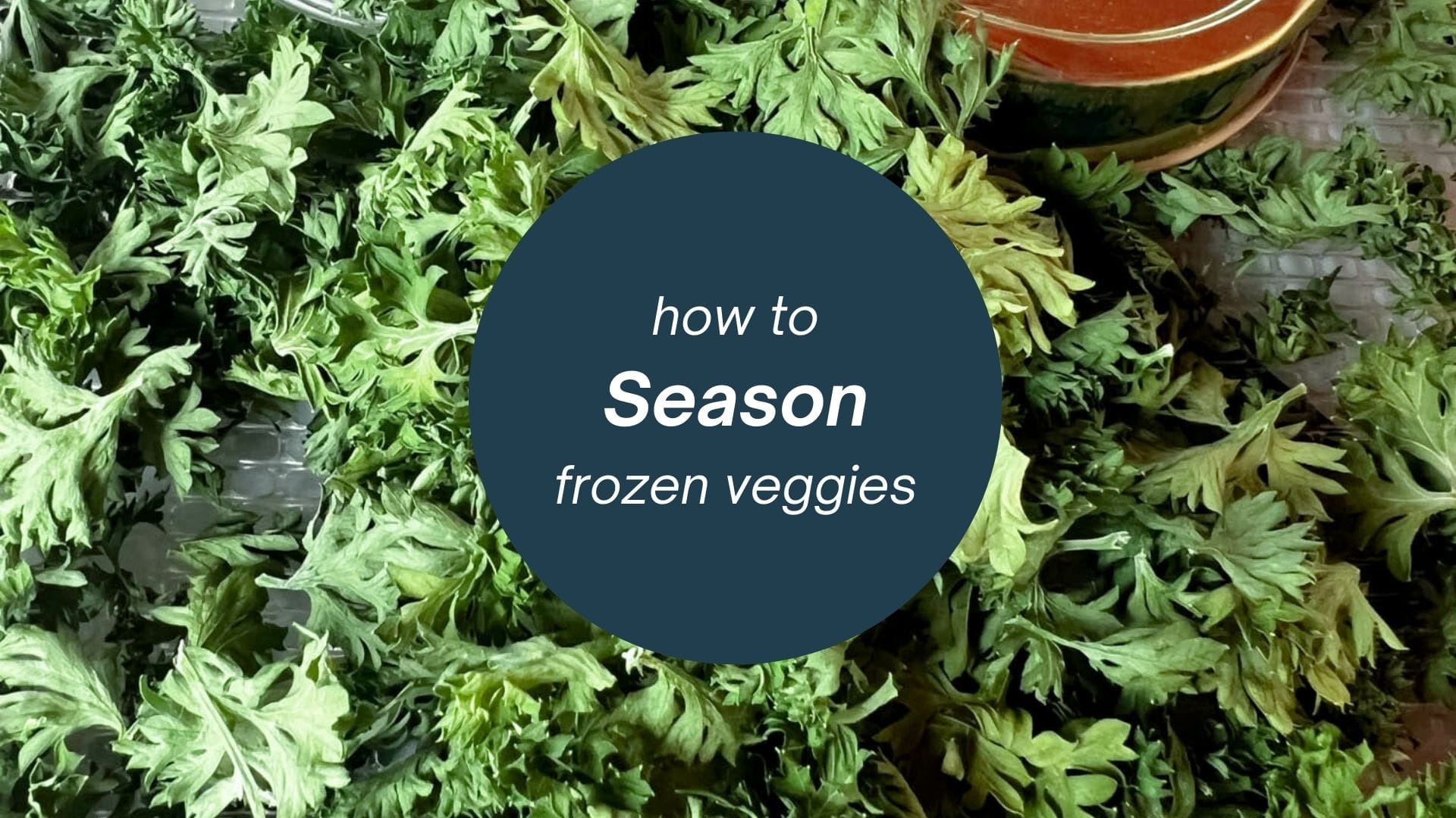 how to season veggies slider
