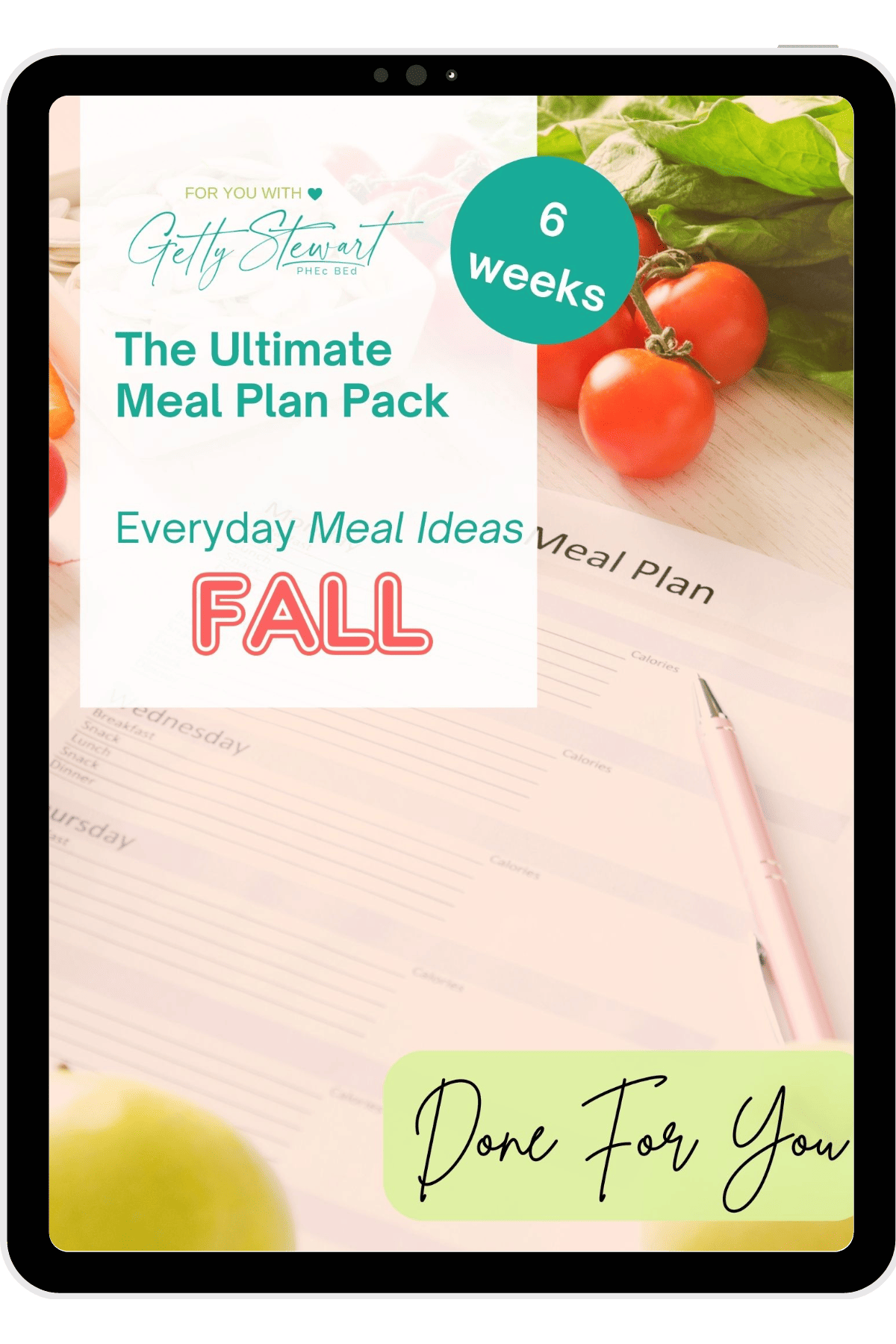 The Ultimate Meal Plan Pack – FALL